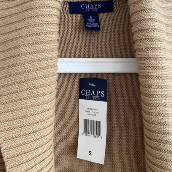 Tan Vest Cardigan - Picture 2 of 3